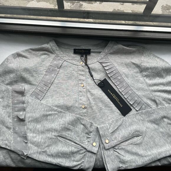 ❤️NWT Donna Karan Long Sleeve Tee | S - Picture 5 of 5